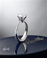 Anello Recarlo Donna Anniversary Six Line in Oro bianco Diamante 0.19 Ct R01SO014/019-13 - R01SO014/019-13